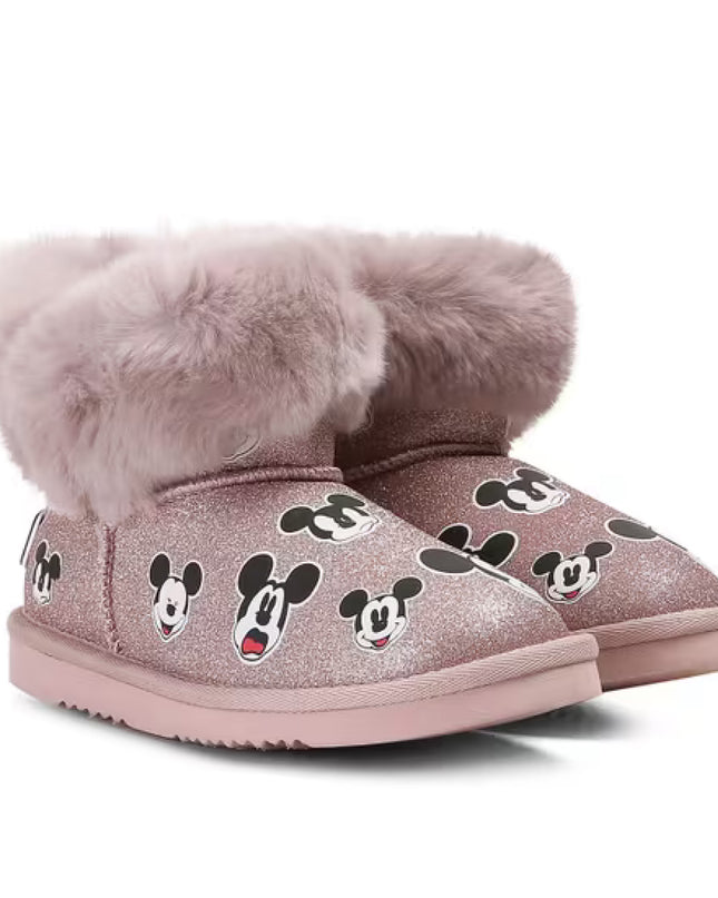kids atelier master of arts Pink Mickey Boots