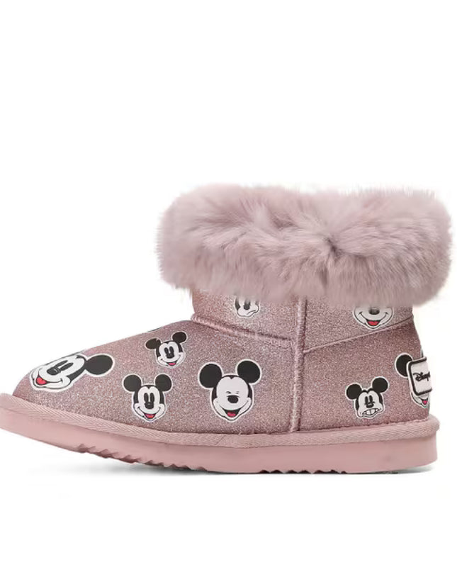 kids atelier master of arts Pink Mickey Boots