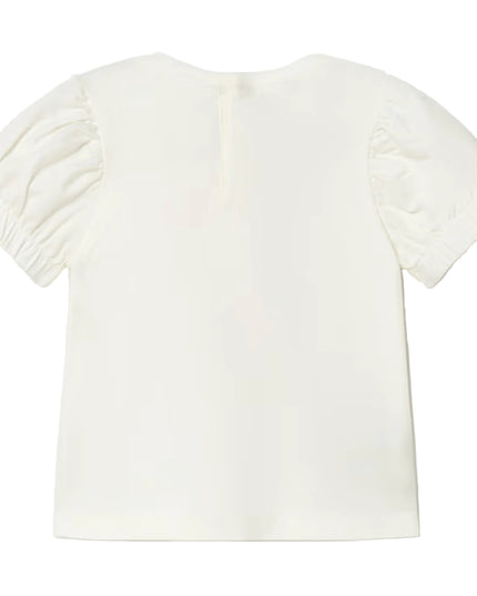 kids atelier mayoral White Doll T-Shirt