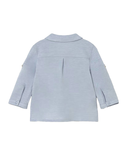 kids atelier mayoral Light Blue Collared Shirt