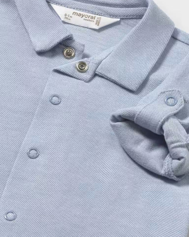 kids atelier mayoral Light Blue Collared Shirt