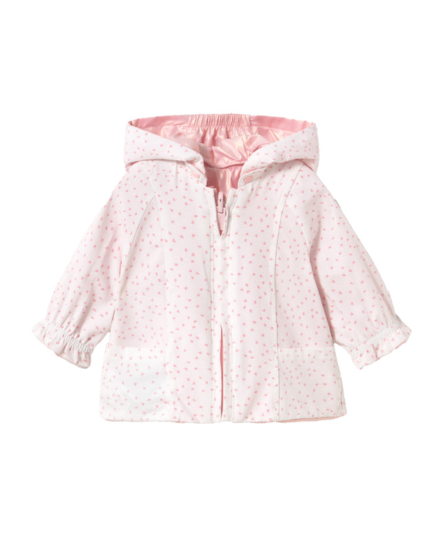 kids atelier mayoral Pink Hooded Glossy Jacket