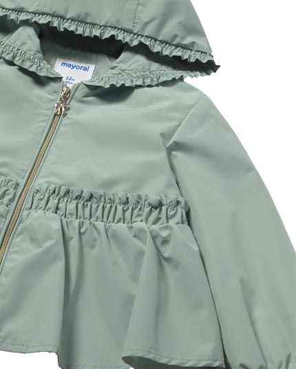 kids atelier mayoral Gray Hooded Zip Jacket