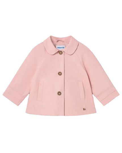 kids atelier mayoral Light Pink Children’s Trench Coat