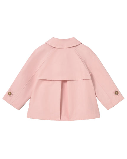 kids atelier mayoral Light Pink Children’s Trench Coat