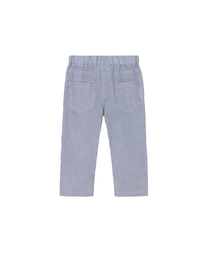 kids atelier mayoral Blue & White Pinstripe Pants