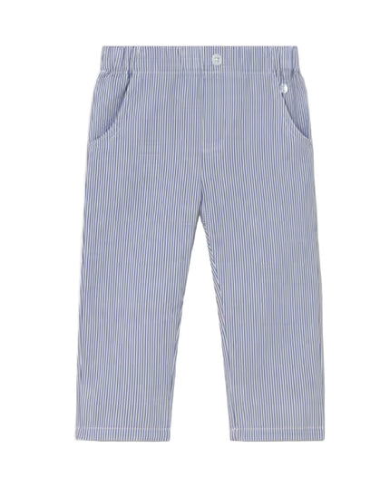 kids atelier mayoral Blue & White Pinstripe Pants