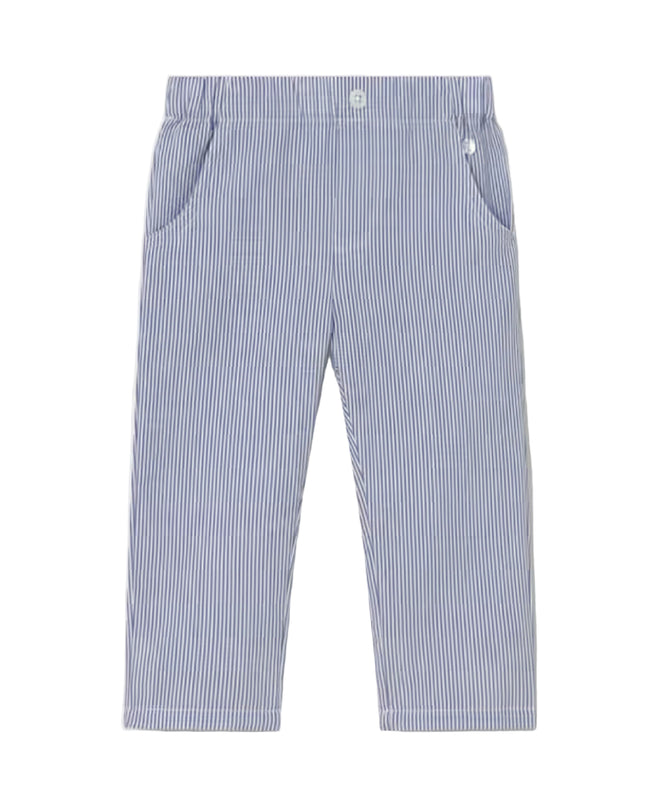 kids atelier mayoral Blue & White Pinstripe Pants