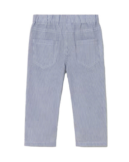 kids atelier mayoral Blue & White Pinstripe Pants