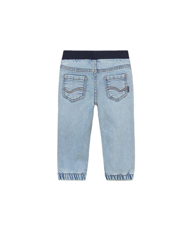 kids atelier mayoral Light Blue Jeans With Elastic Waistband