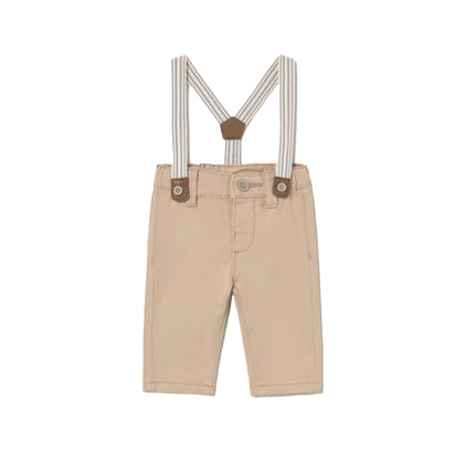 Kids atelier mayoral Beige Pants Baby With Suspenders