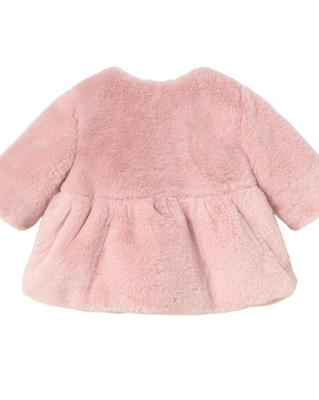 kids atelier mayoral Pink Faux Fur Coat