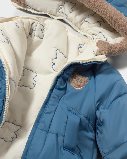 kids atelier mayoral Night Blue Reversible Coat