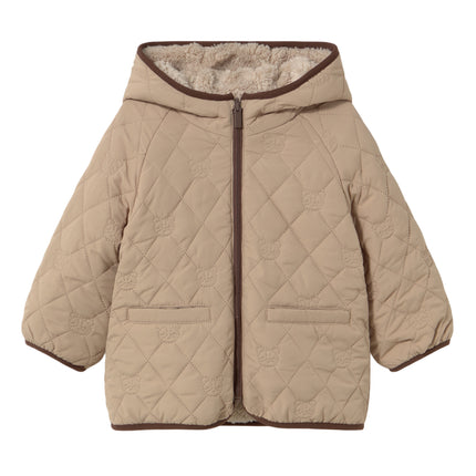 kids atelier mayoral Beige Lambswool Baby Coat