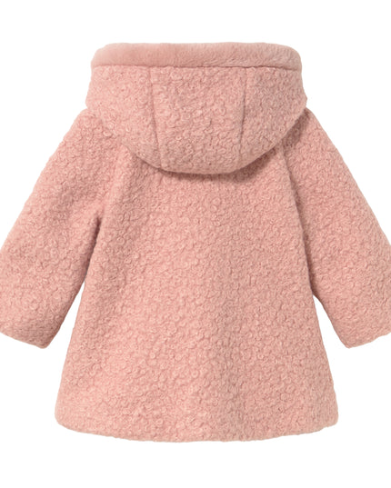 kids atelier mayoral Pink Terry Hooded Coat