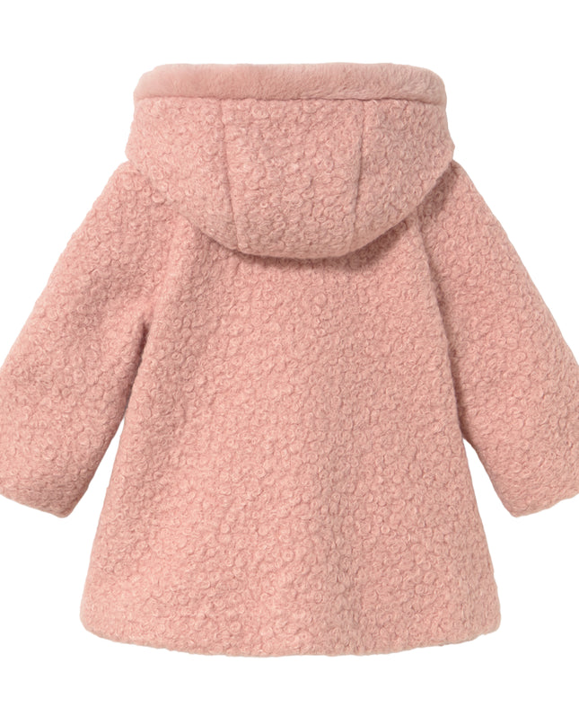 kids atelier mayoral Pink Terry Hooded Coat