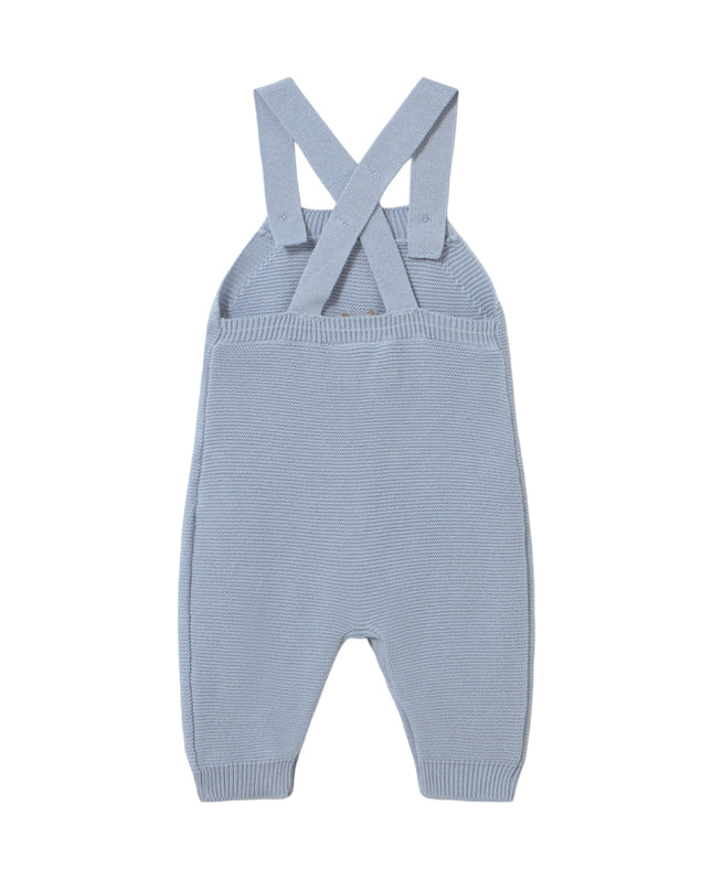 kids atelier mayoral Blue Geometric Knit Baby Ensemble