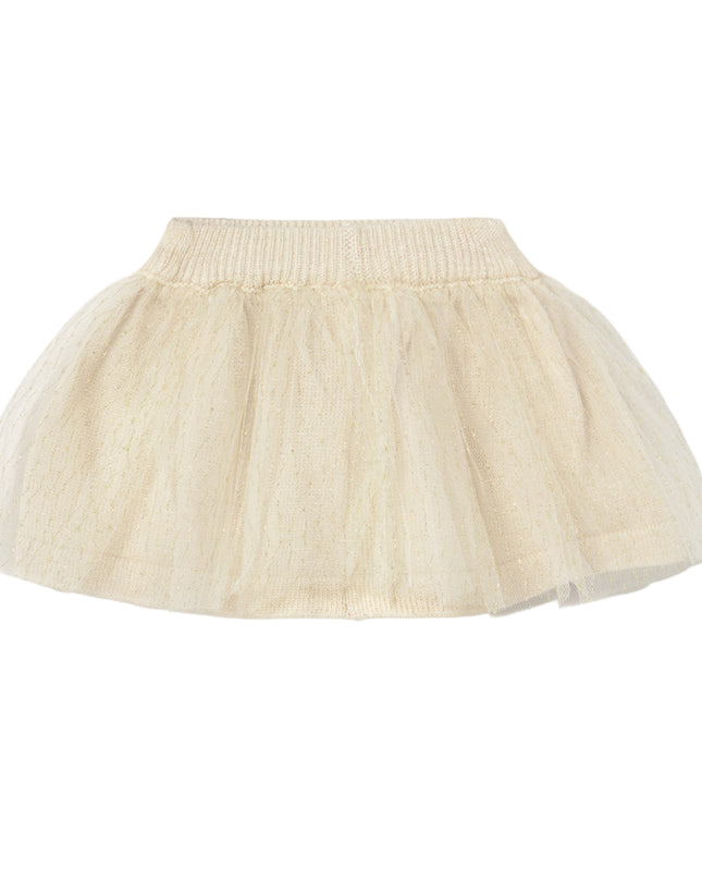 kids atelier mayoral Champagne Tulle Skirt Set