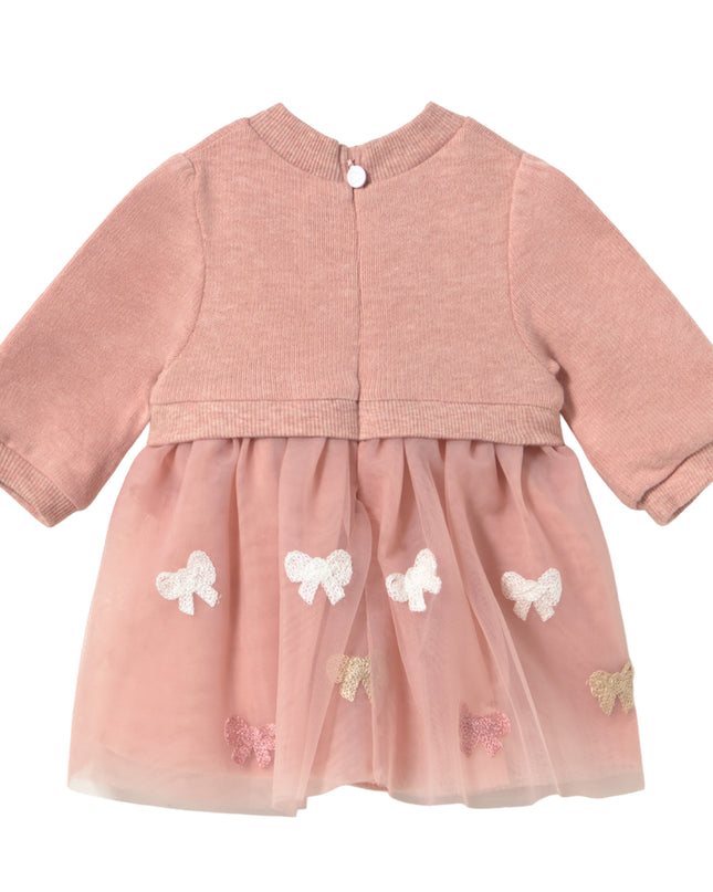 kids atelier mayoral Pink Combo Tulle Dress