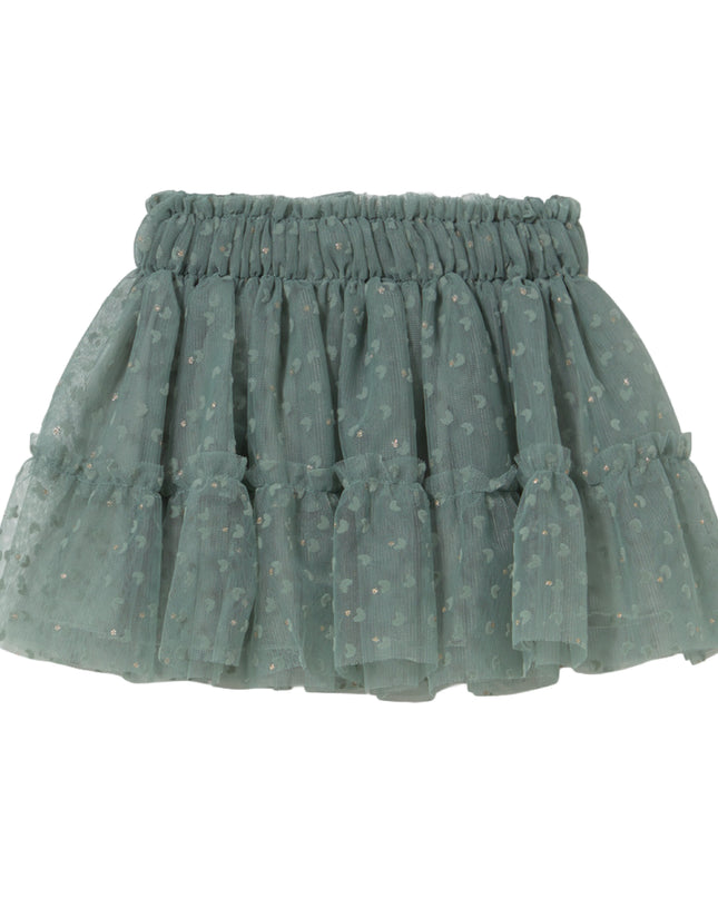 kids atelier mayoral Bayleaf Ruffled Tulle Skirt