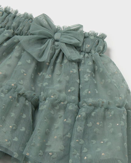 kids atelier mayoral Bayleaf Ruffled Tulle Skirt