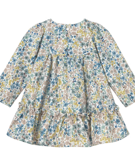 kids atelier mayoral Multicolor Floral Smocked Dress