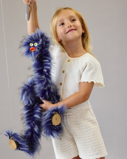 kids atelier mayoral Beige Crochet Shorts With Scalloped Hem