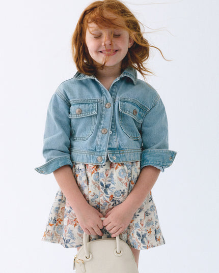 kids atelier mayoral Light Blue Denim Jacket
