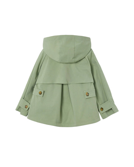 kids atelier mayoral Green Hooded Windbreaker