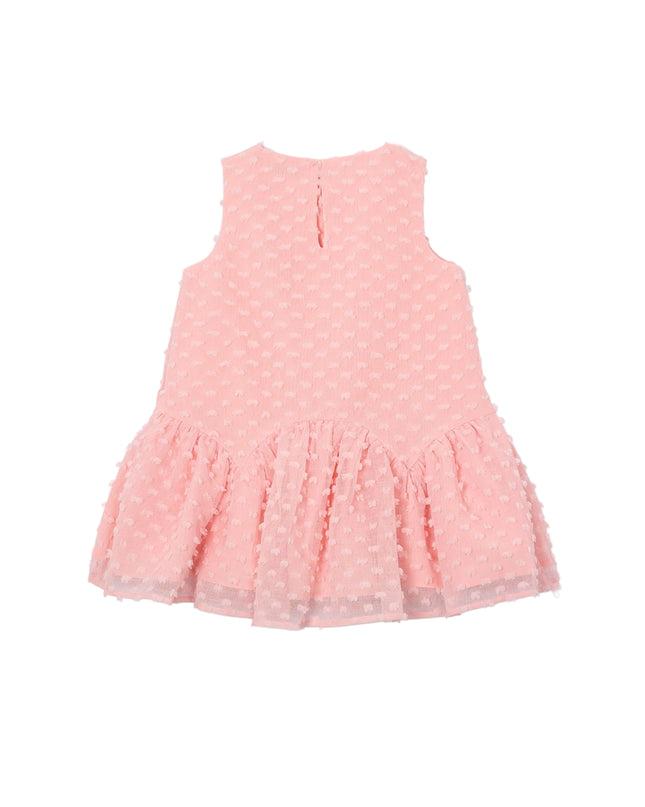 kids atelier mayoral Pink Plumeti dress