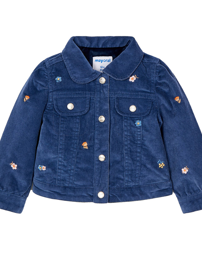 Mayoral-NG-Indigo-Corduroy denim jacket-2431-6