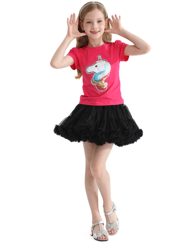 Multicolor Ramona Unicorn Skirt Outfit