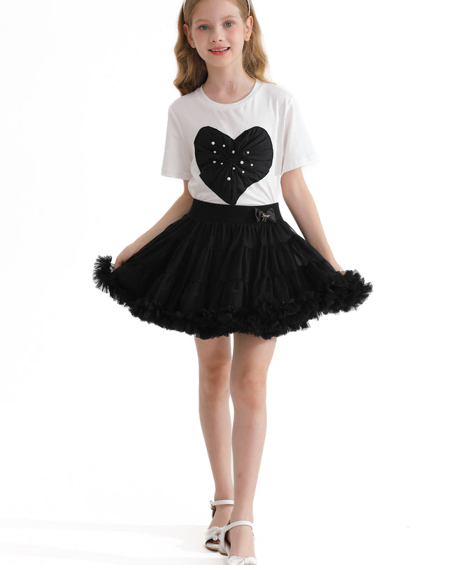 Multicolor Willow Heart Skirt Outfit