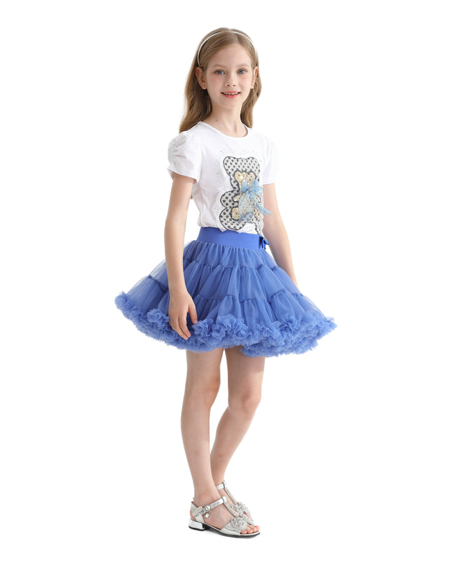 Multicolor Natalie Bear Skirt Outfit