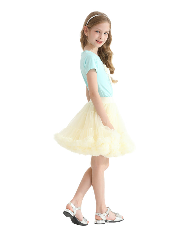 Multicolor Piper Cat Skirt Outfit