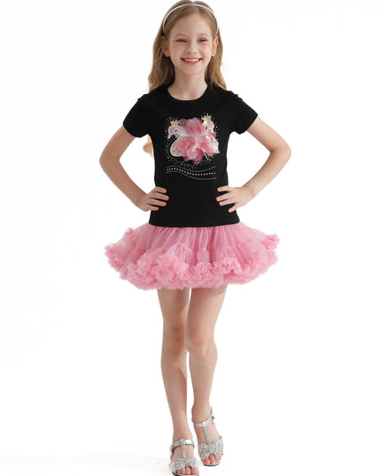 Multicolor Kirby Swan Skirt Outfit