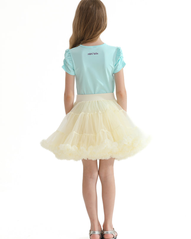 Multicolor Mira Peacock Skirt Outfit