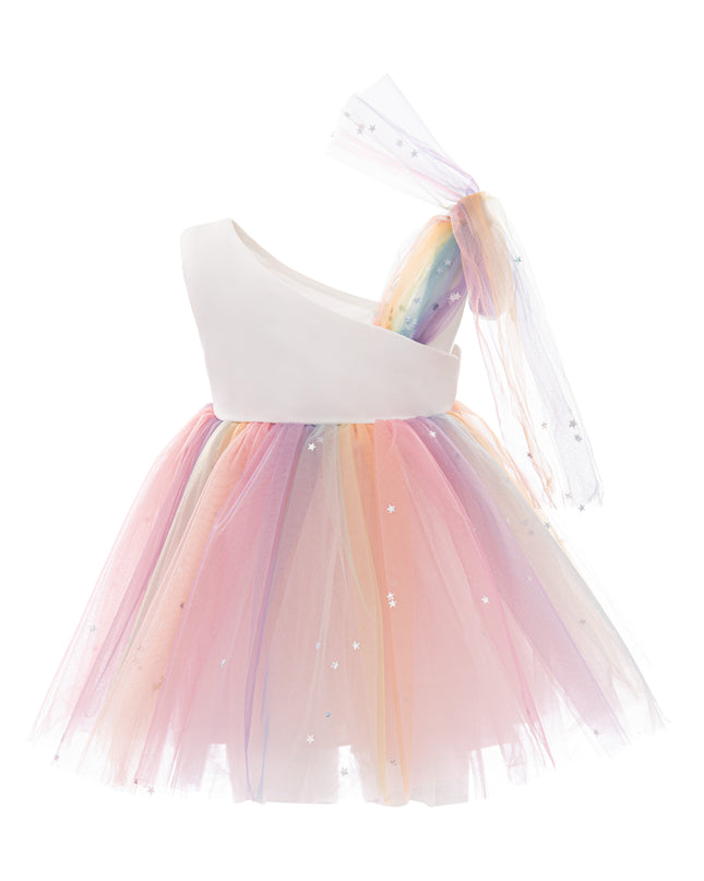 kids atelier mimi tutu White Pastel Tulle Party Dress