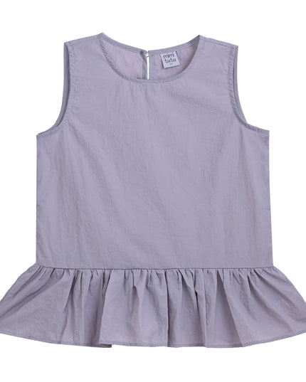kids atelier mimi tutu Purple Ruffle Top & Jacket Duo