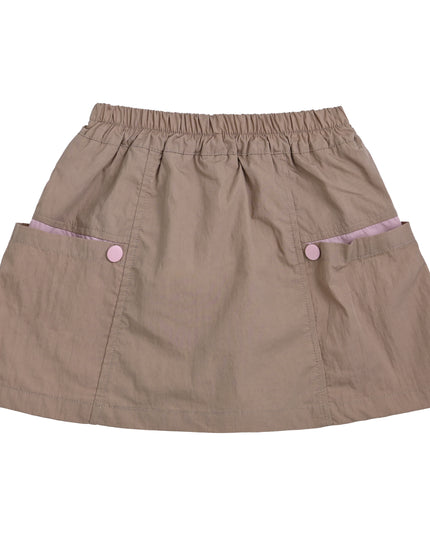 kids atelier mimi tutu Pink Skirt with Pocket Trim