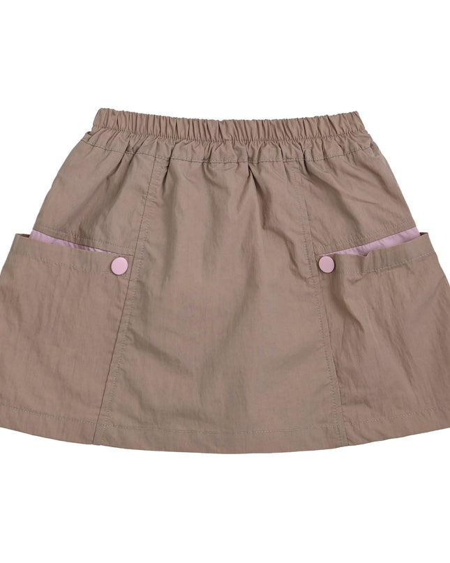 kids atelier mimi tutu Pink Skirt with Pocket Trim