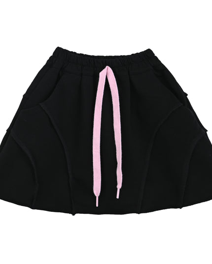 kids atelier mimi tutu Black Skirt with Drawstring Waist