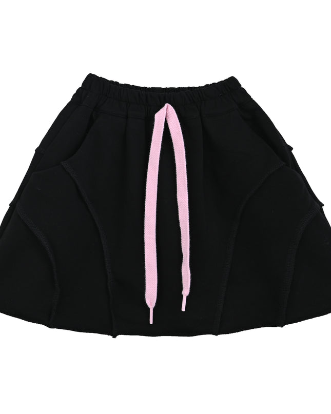 kids atelier mimi tutu Black Skirt with Drawstring Waist
