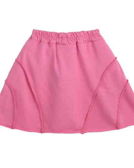 kids atelier mimi tutu Pink Skirt with Drawstring Waist
