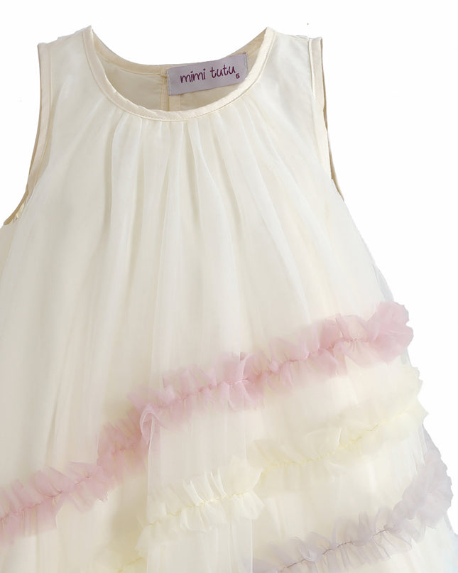 kids atelier mimi tutu Mint Cressida Pastel Ruffle Dress
