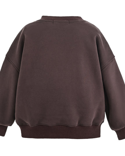 kids atelier mimi tutu Brown Elephant Sweatshirt