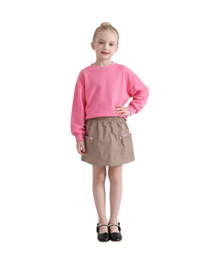 kids atelier mimi tutu Bright Pink Oversized Sweatshirt