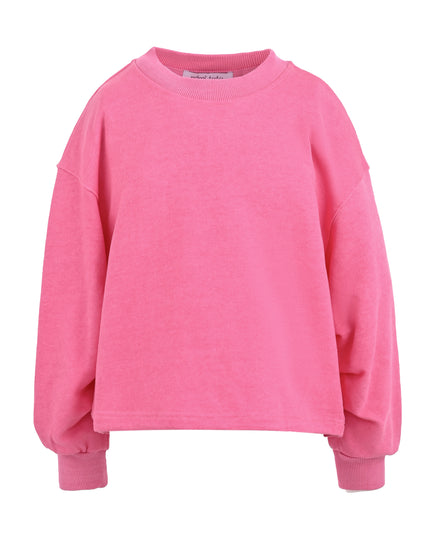 kids atelier mimi tutu Bright Pink Oversized Sweatshirt