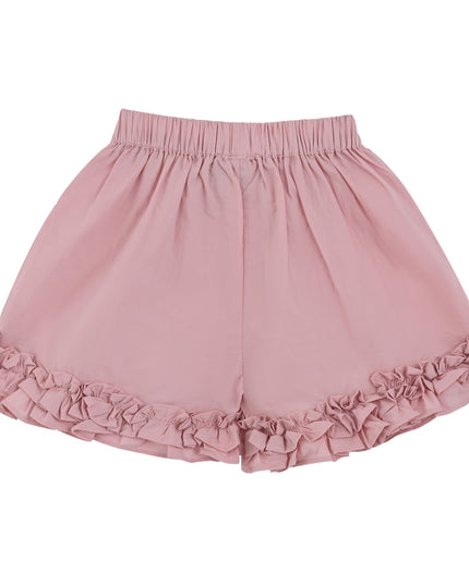 kids atelier mimi tutu Pink Ruffle Short Set