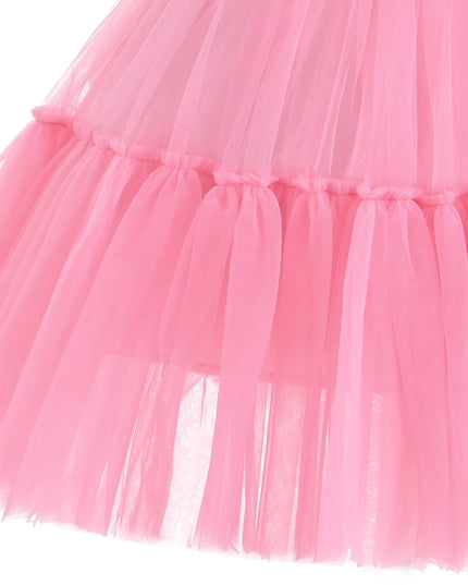 kids atelier mimi tutu Pink Layered Tulle Skirt
